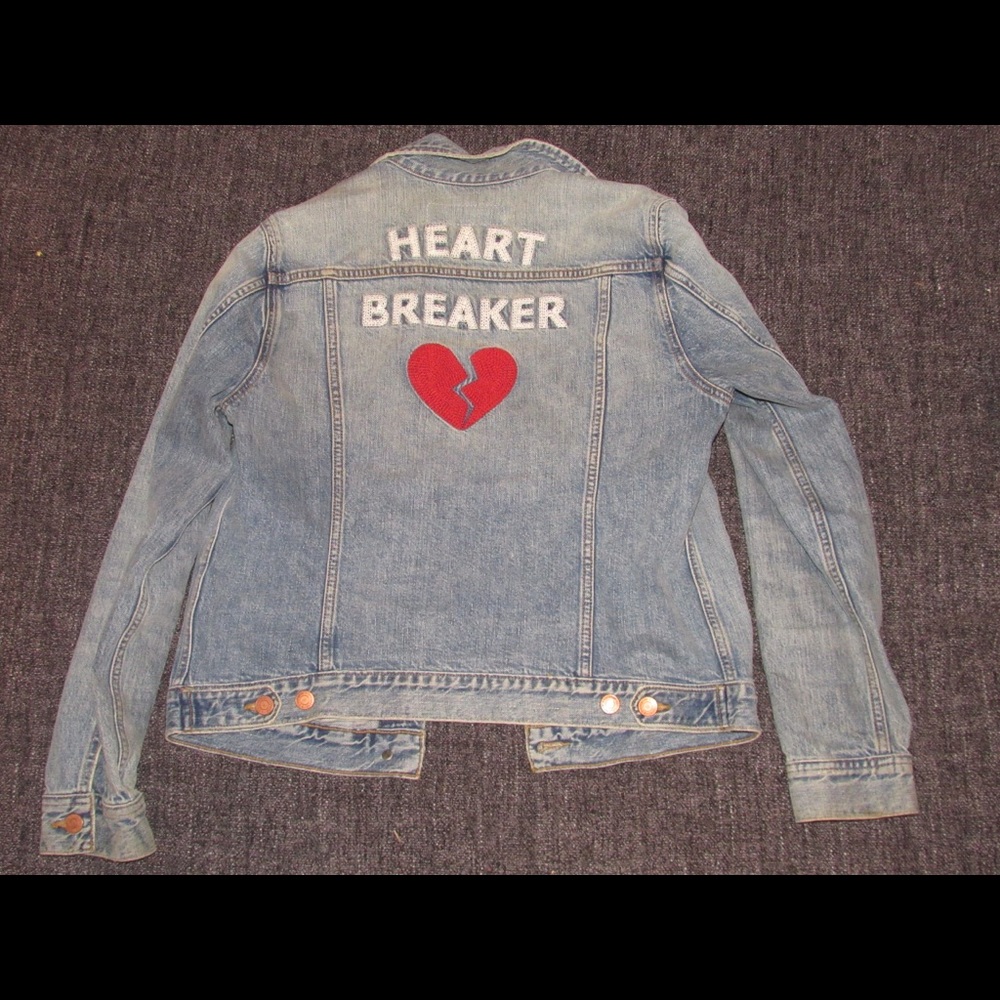 Lucky Brand “Heart Breaker” Jean Jacket